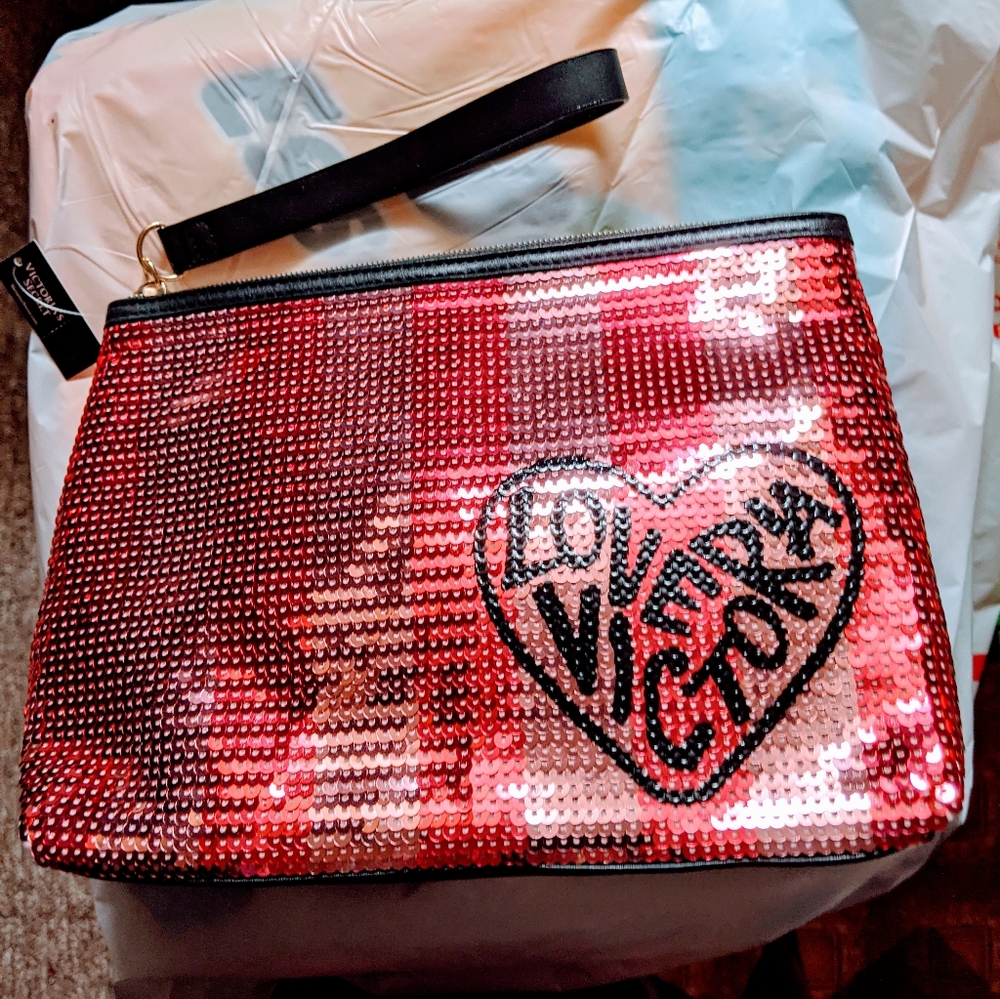 Victoria's secret wristlet/makeup bag